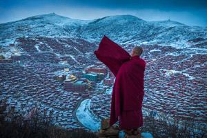 BPC Merit Award - Liansan Yu (China)  Monk In Red 3